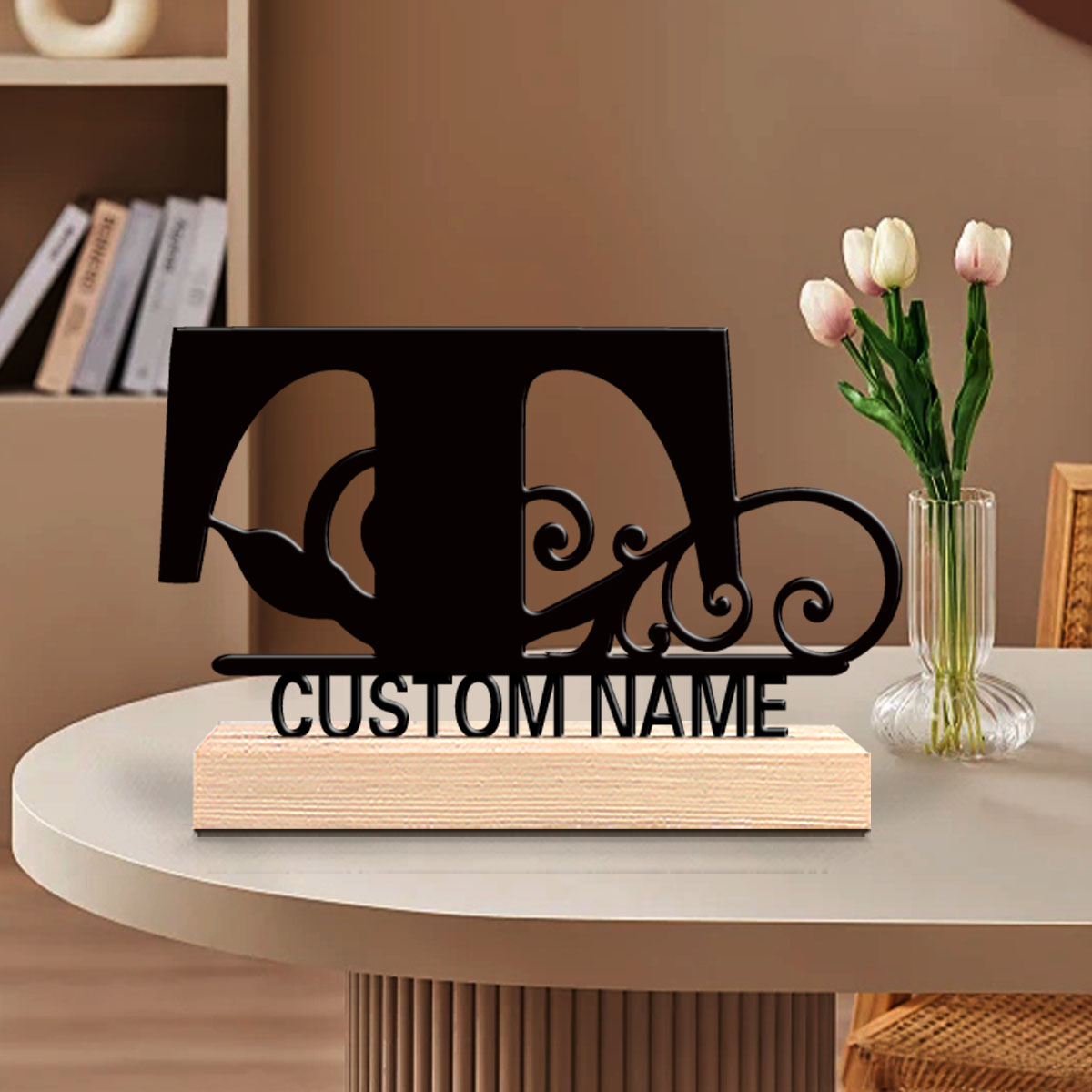 Art Craft Letter T - 1pc Creative T Custom Letter Metal