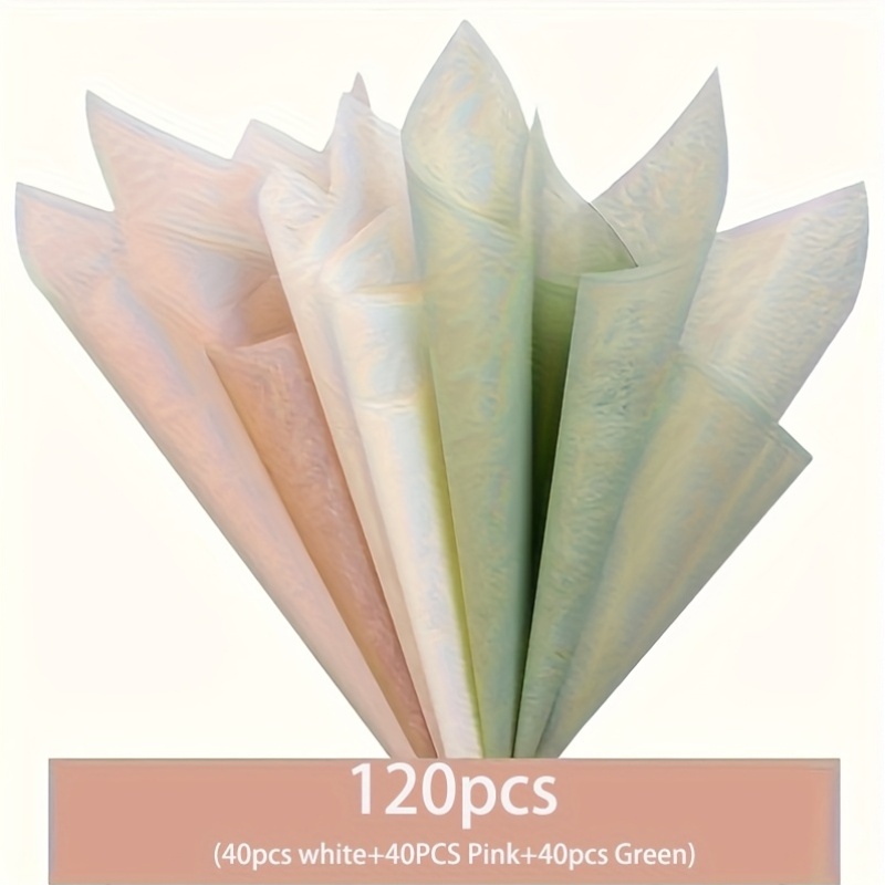 Art Craft Items - 120Pcs - Removable Flower Wrapping Lining