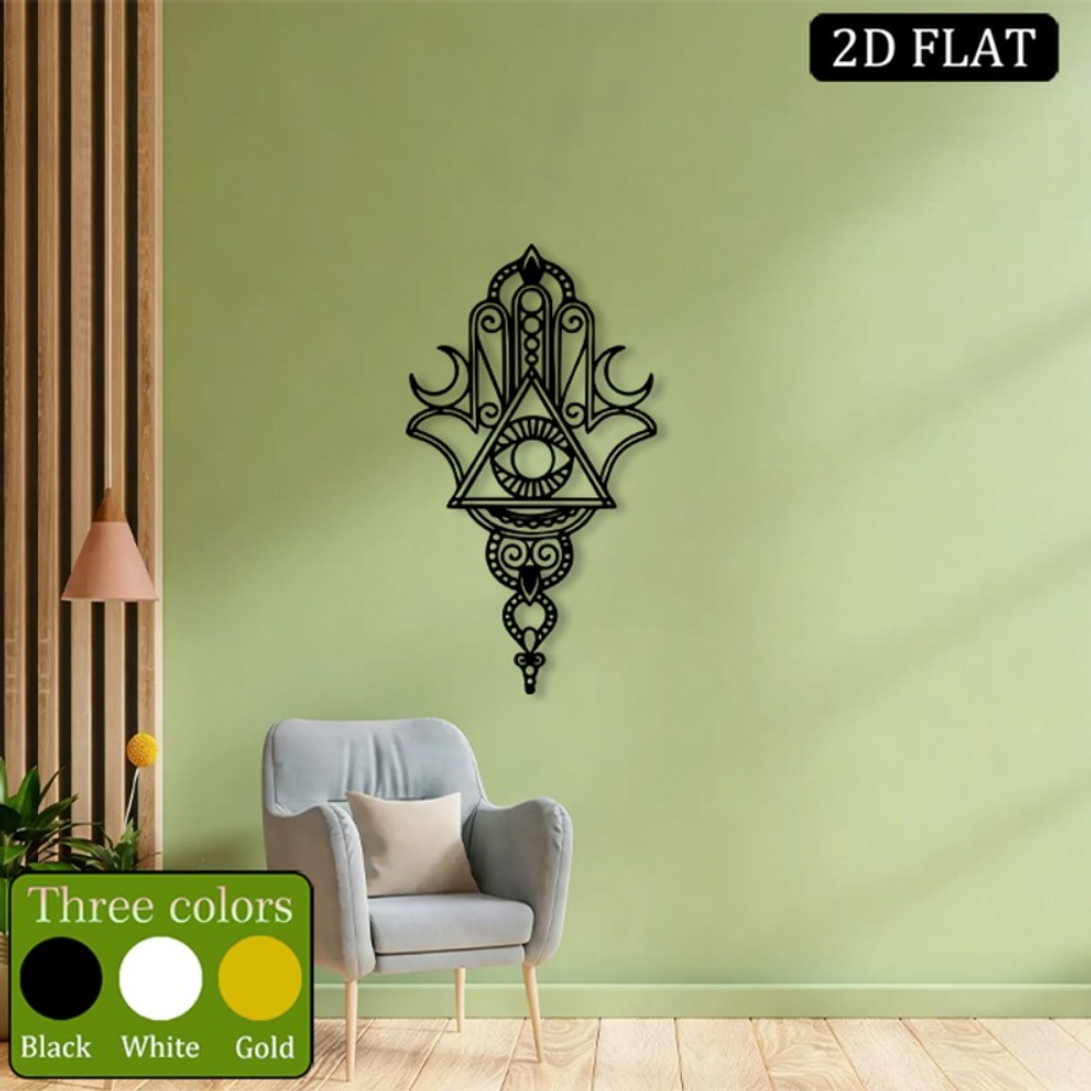 Art & Craft Teacher - CIFBUY Iron Wall Art Hamsa Evil