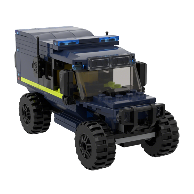 Art Craft Building - 160pcs MOC Police City Police Model