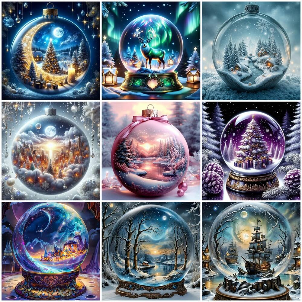 Art Craft Winter - EverShine DIY 5D Diamond Painting Winter