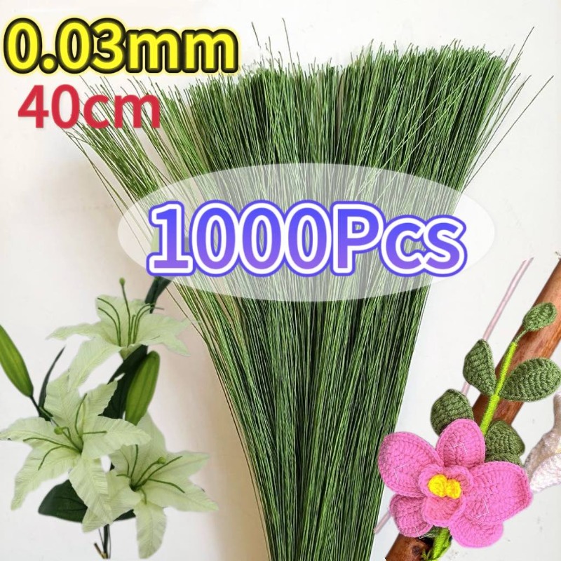100-1000pcs Paper Floral Wire  - Art Craft Items review and price