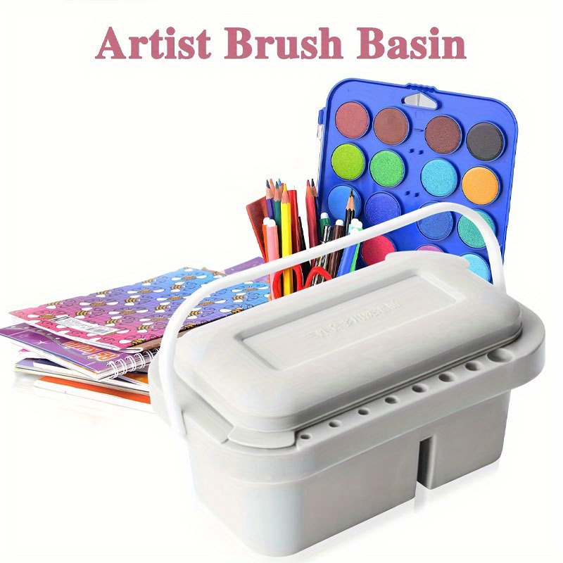 3-in-1 Paint Brush Cleaner Bas - Watercolor Brush Pen review and price