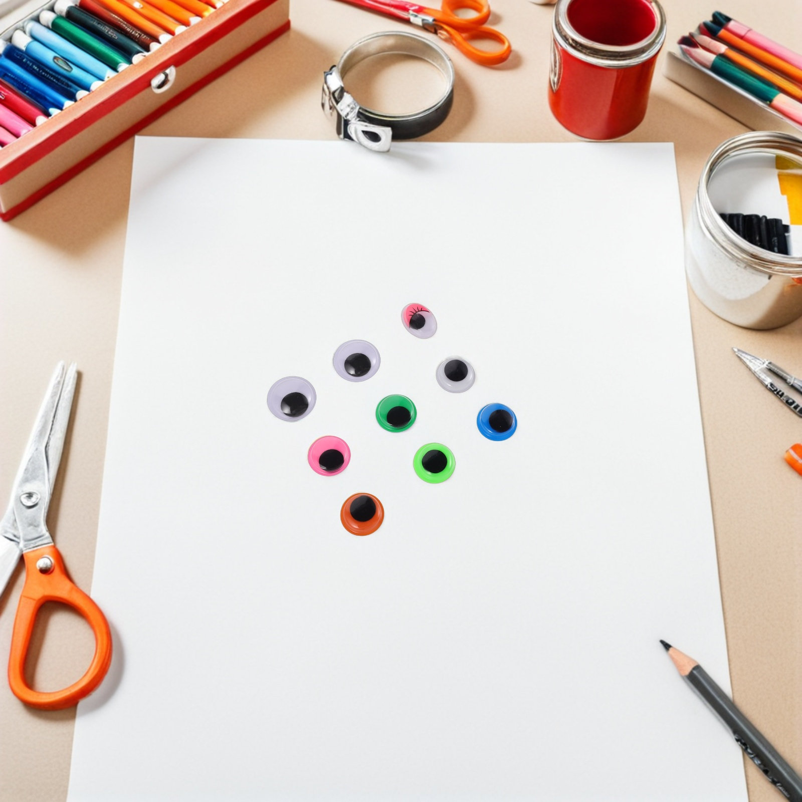 1680Pcs Googly Eyes Self Adhes - Art Craft School review and price