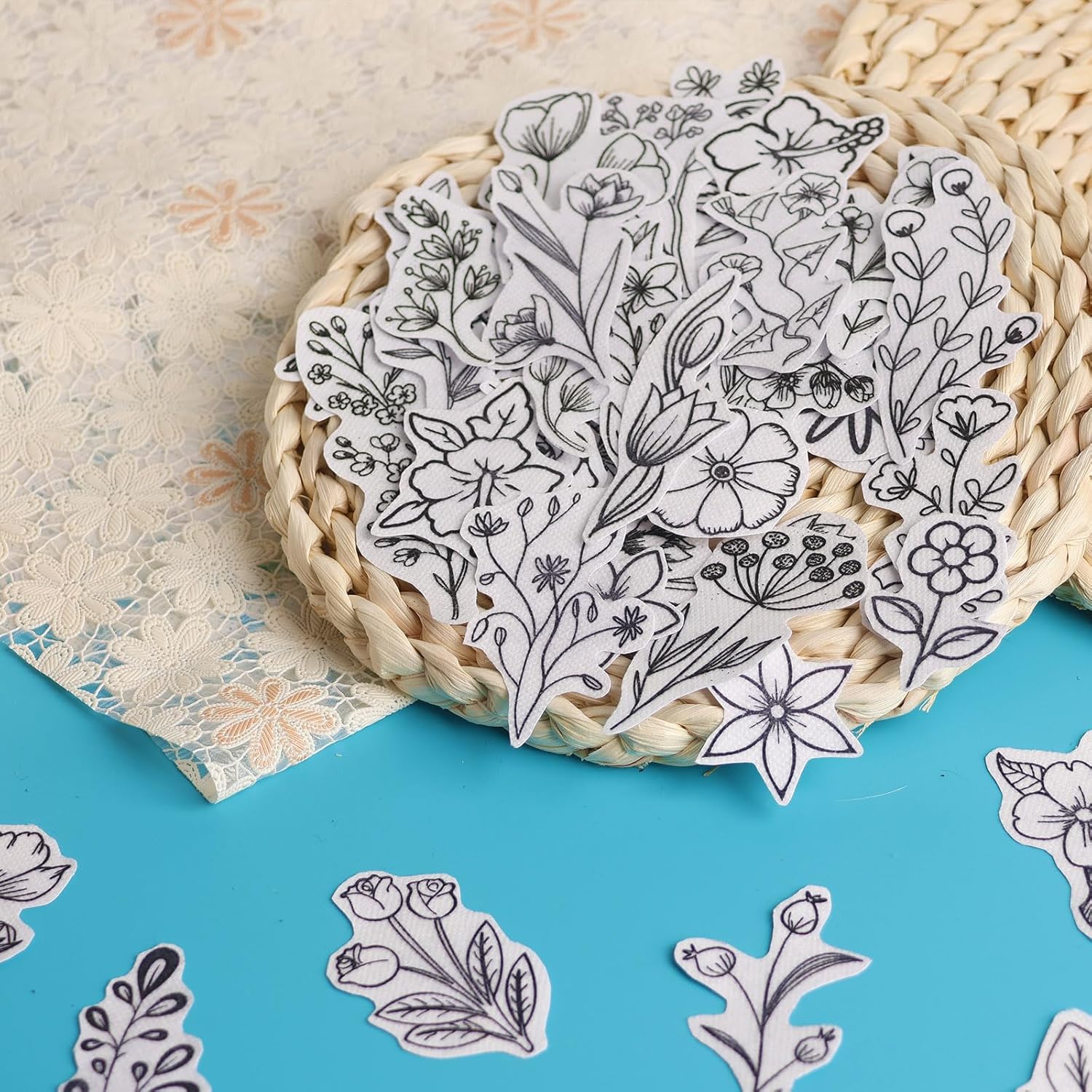 50Pcs Water Soluble Embroidery - Art Craft Items review and price