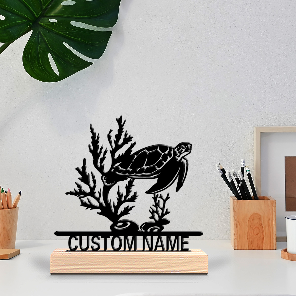 1pc Abstract Sea turtle Custom - Art Craft Home review and price