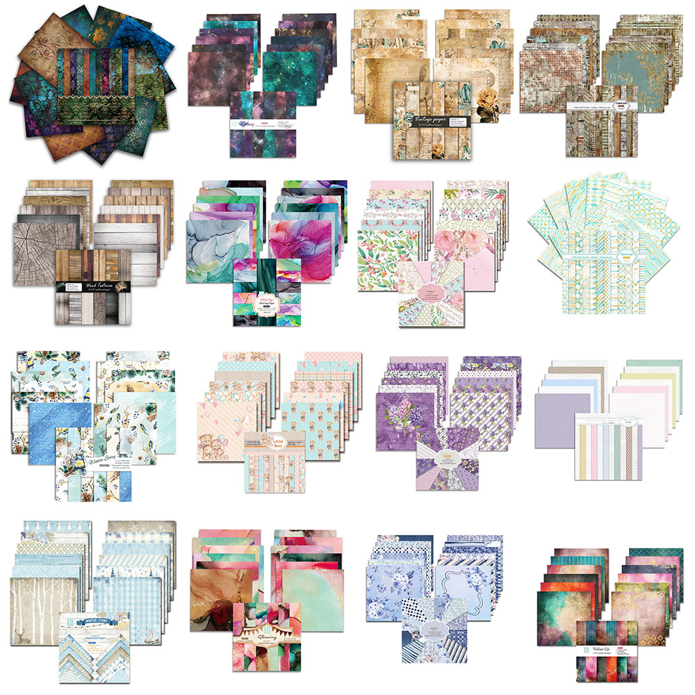 24 Sheets 30x30cm Scrapbook Pa - Art Craft Journal review and price