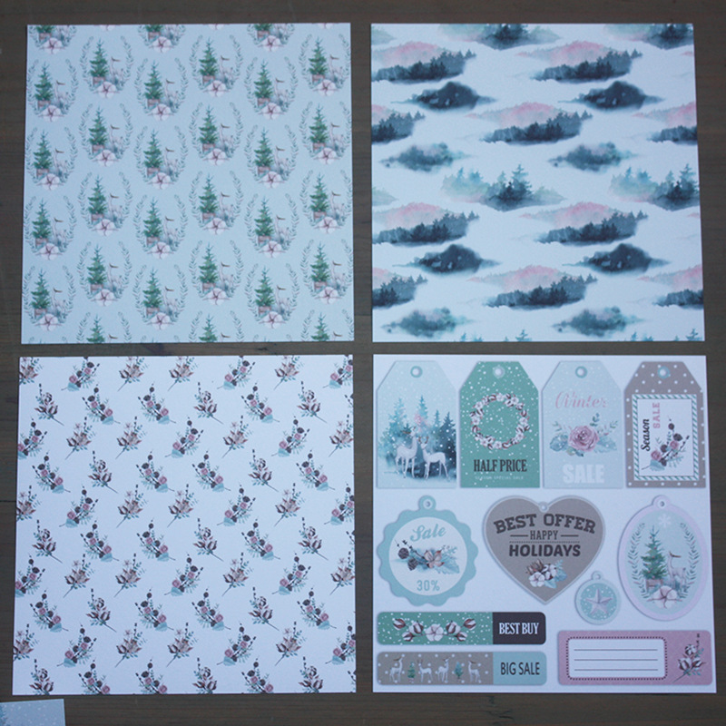 KLJUYP 24 Sheets Winter Time S - Art Craft Winter review and price
