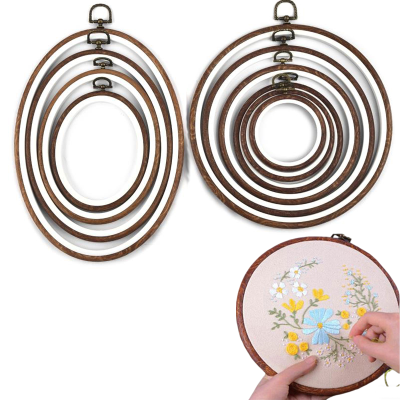 10PCS Sewing Tool Round Oval I - Embroidery Hoop Kit review and price