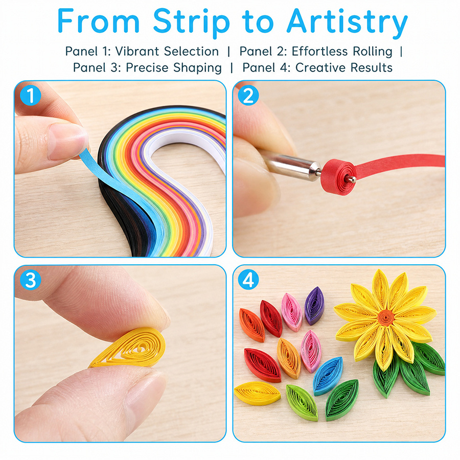 36 Colors 260 Sheets Quilling  - Quilling Paper Strips review and price