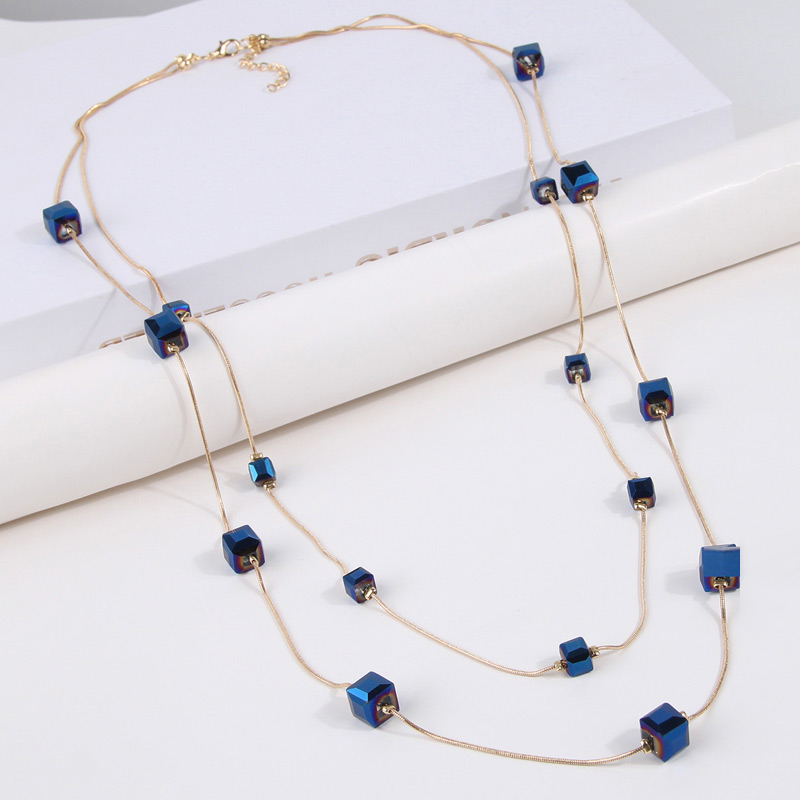 New Fashion Long Necklaces Squ - Art Craft Glasses review and price