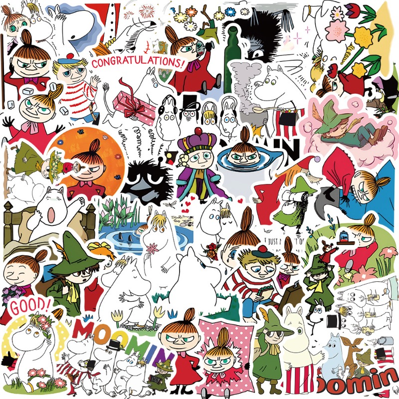 50Pcs Moomin Waterproof Self A - Artwork Craft review and price