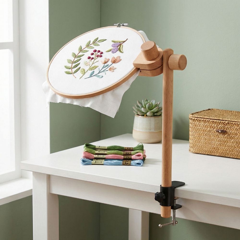 Beech Wood Embroidery Frame La - Embroidery Hoop Kit review and price