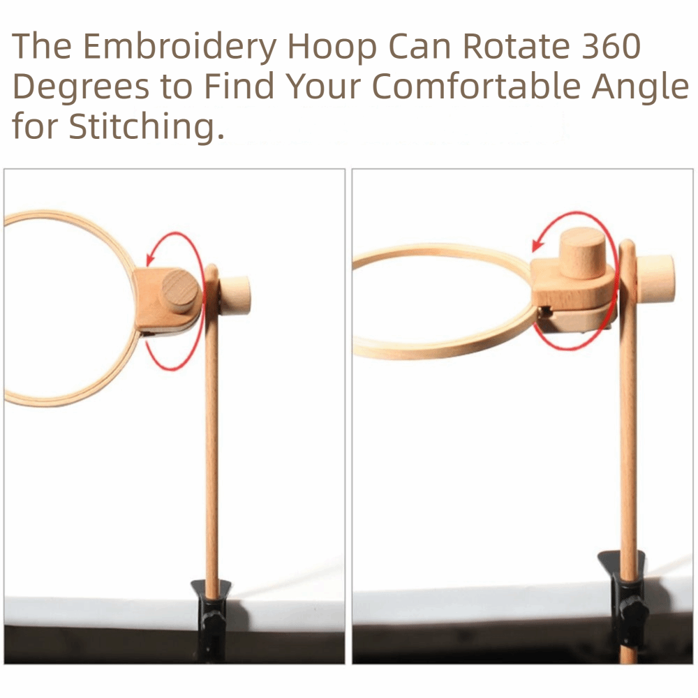 Beech Wood Embroidery Frame La - Embroidery Hoop Kit review and price