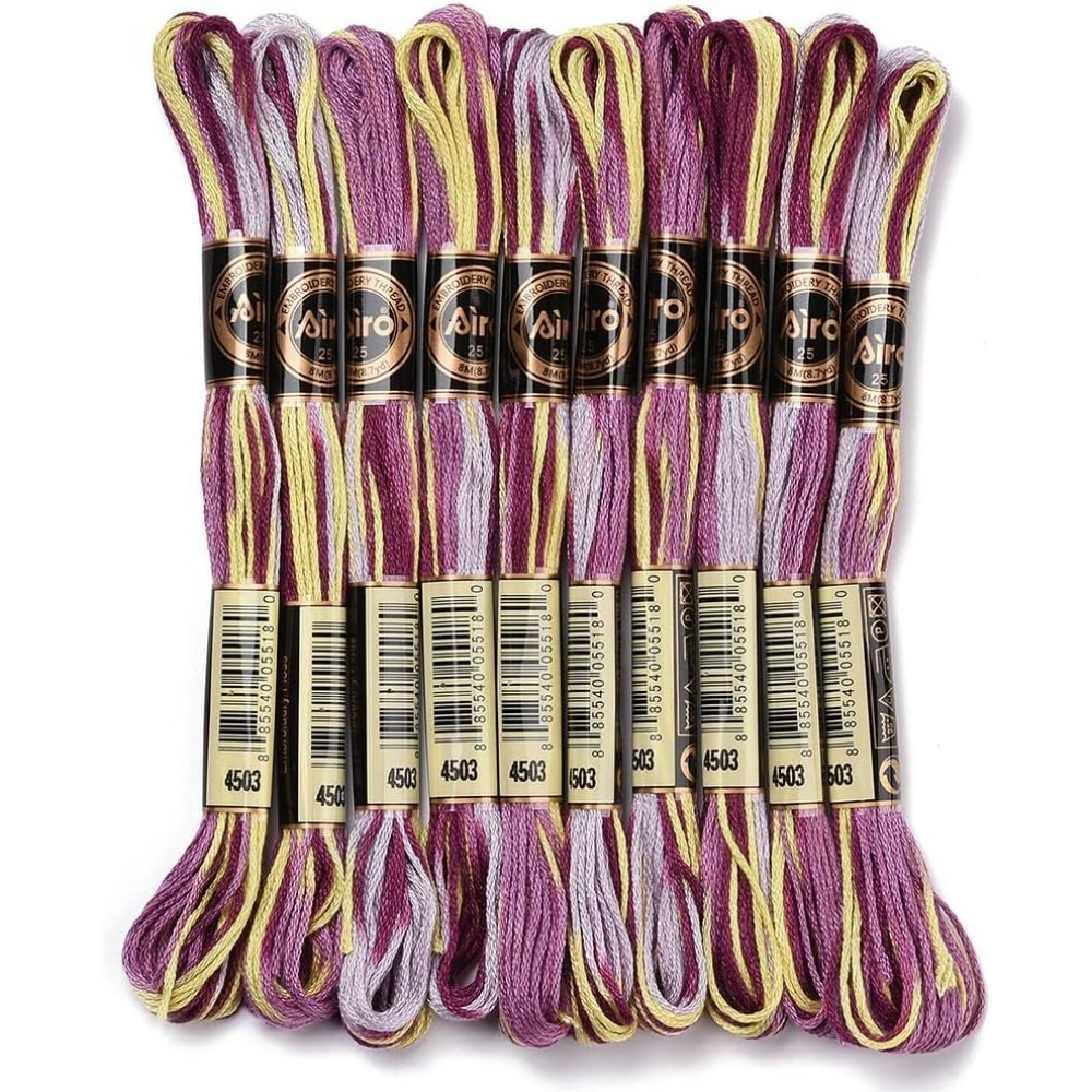 6 Strands Purple Variegated Em - Artwork Craft review and price