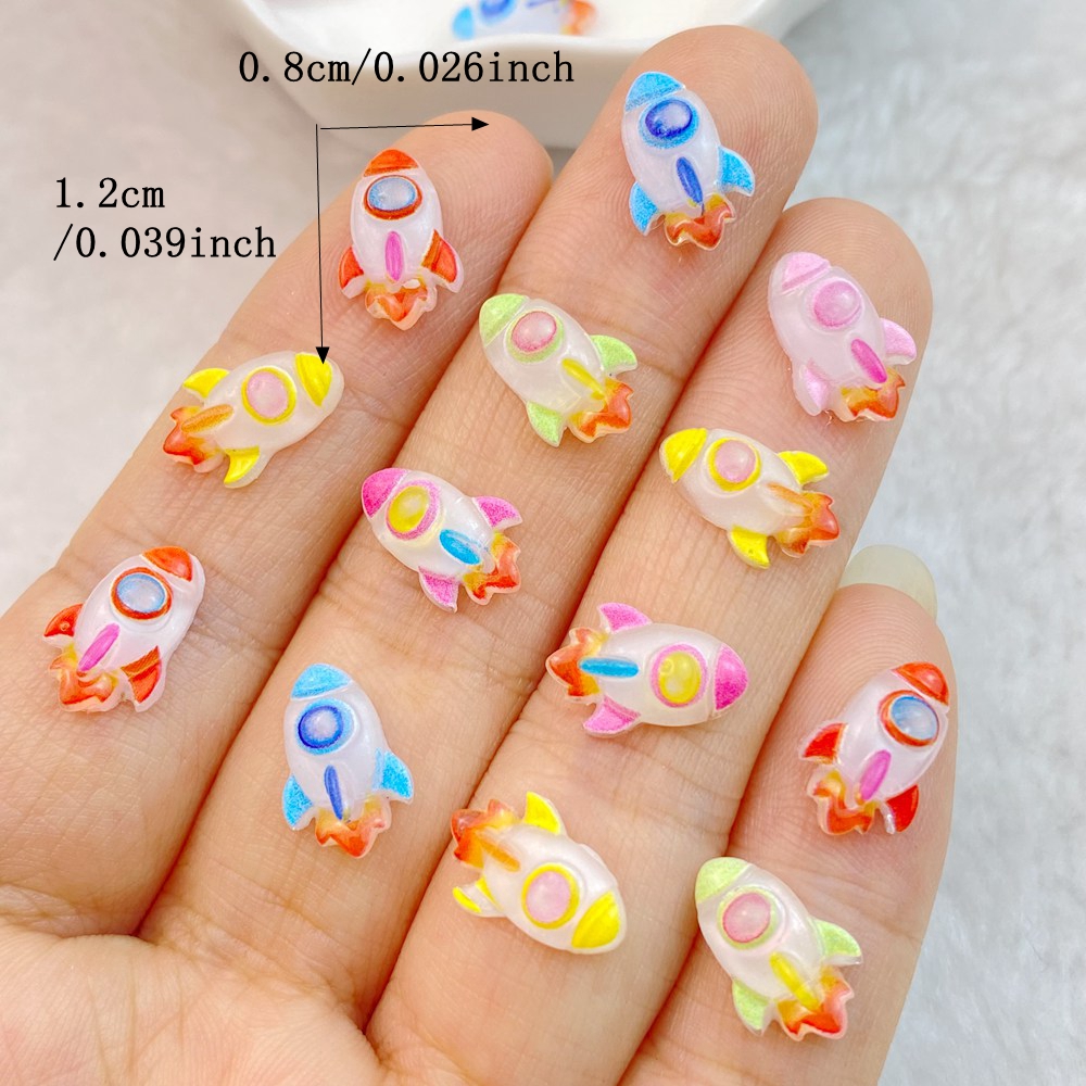 50Pcs New Mixed Nail Art Resin - Art And Craft Rocket review and price