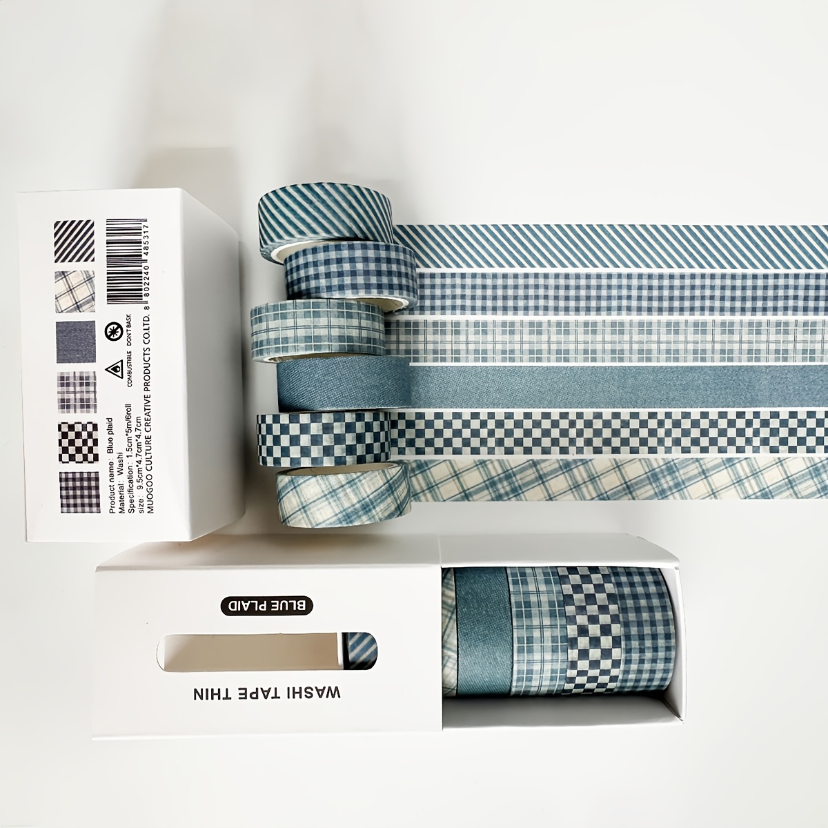 Washi Tape Set, 6 Rolls, Assor - Art Craft Journal review and price
