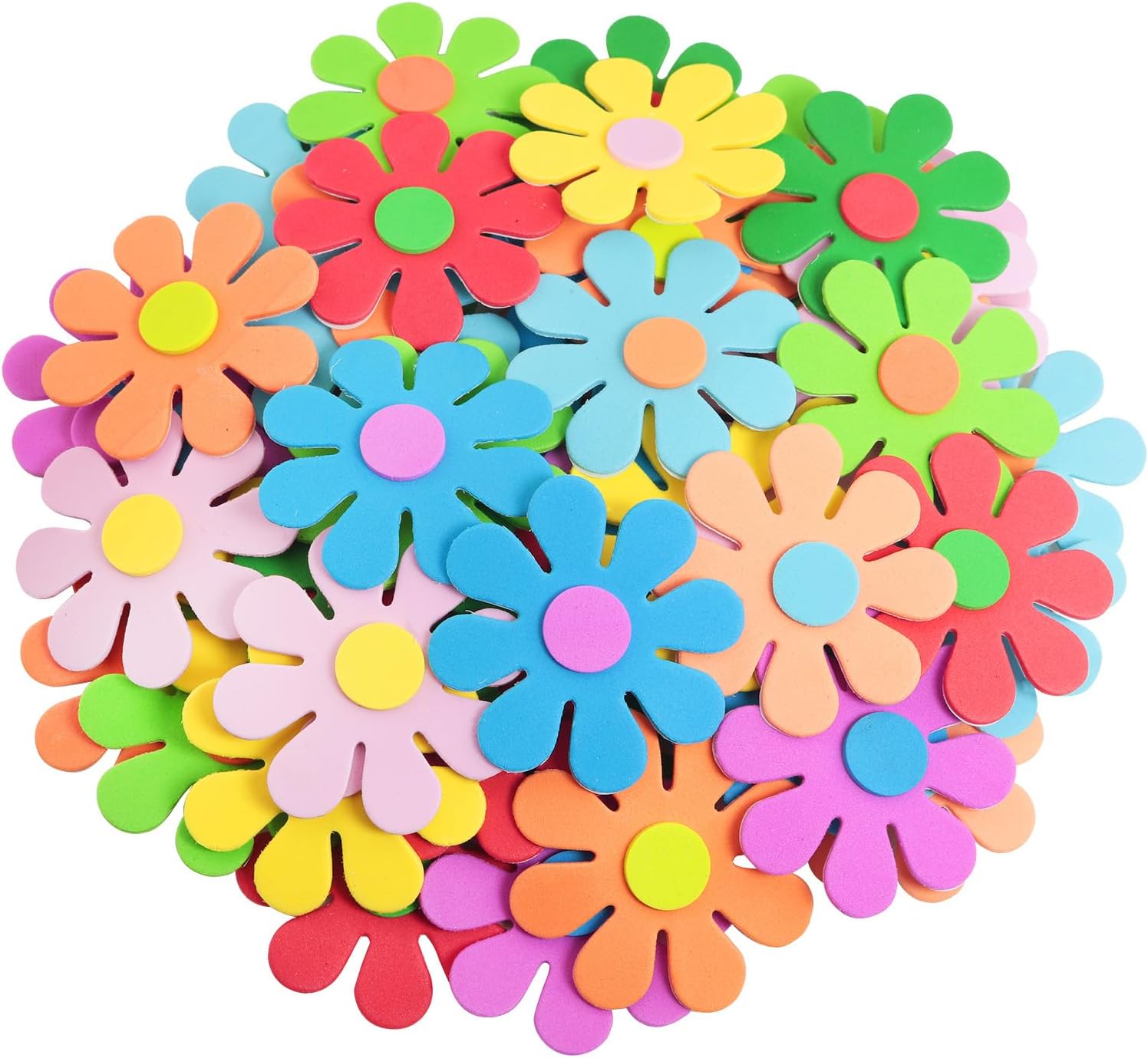 3D flower foam stickers Spring - Art Craft And Cloth review and price