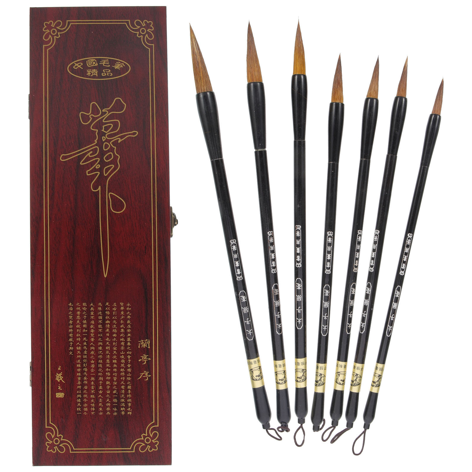 1Set Wolf Hair Calligraphy Bru - Watercolor Brush Pen review and price