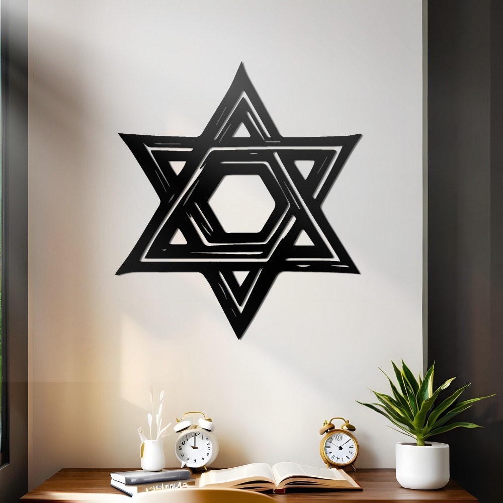 CIFBUY Iron Wall Art Star of D - Art & Craft Teacher review and price