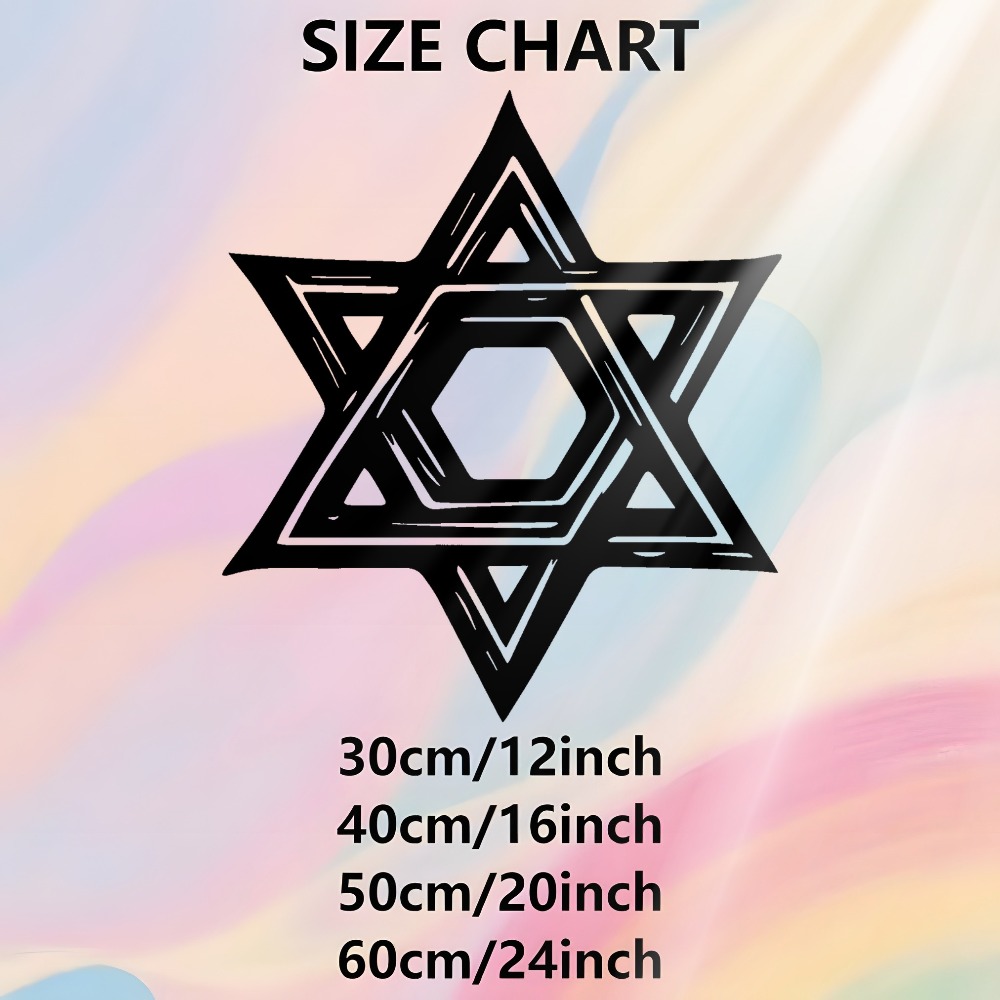 CIFBUY Iron Wall Art Star of D - Art & Craft Teacher review and price