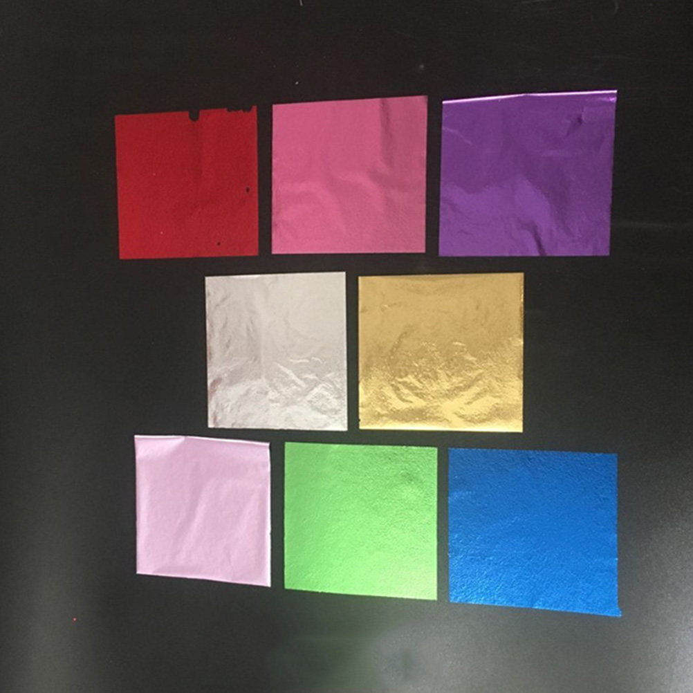 50Pcs 8x8.5cm Gold Leaf Sheets - Art Craft Vase review and price