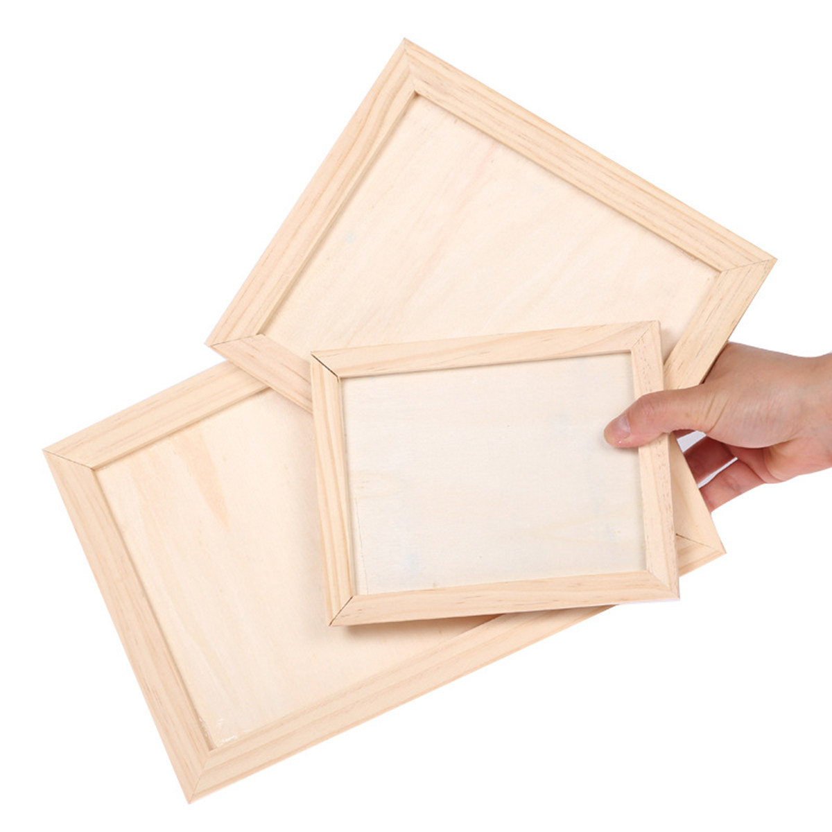 2Pcs Blank Wooden Painting Fra - Art Craft Home review and price