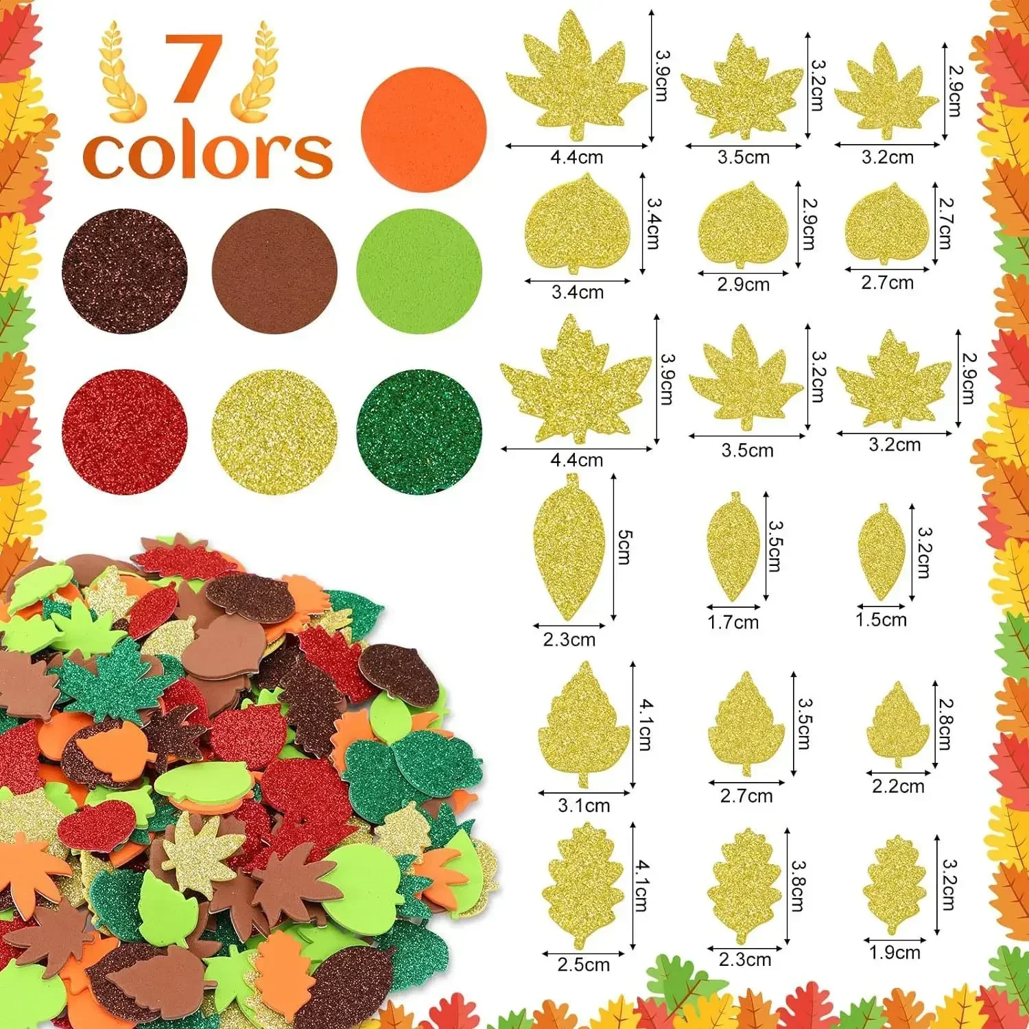 Thanksgiving, Fall Craft Kit F - Art Craft Leaves review and price
