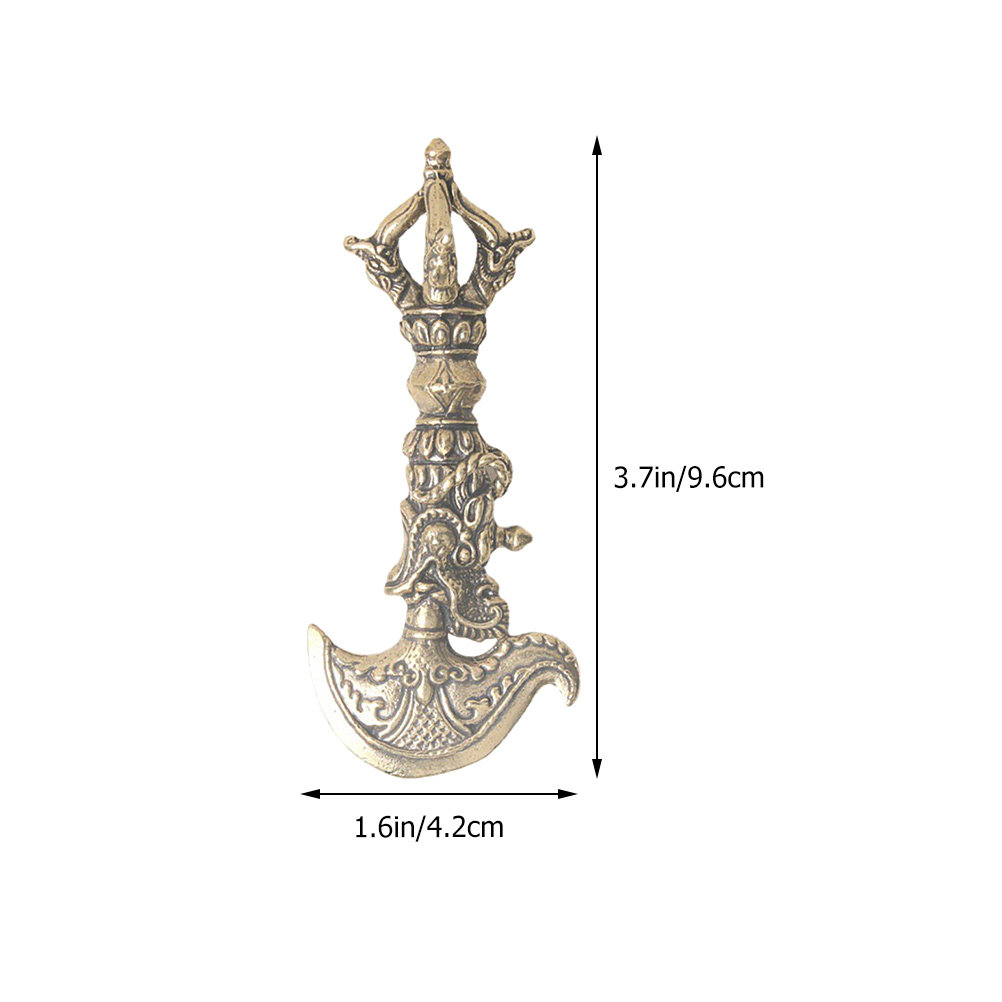 Mini Vajra Pestle Brass Orname - Art Craft Home review and price