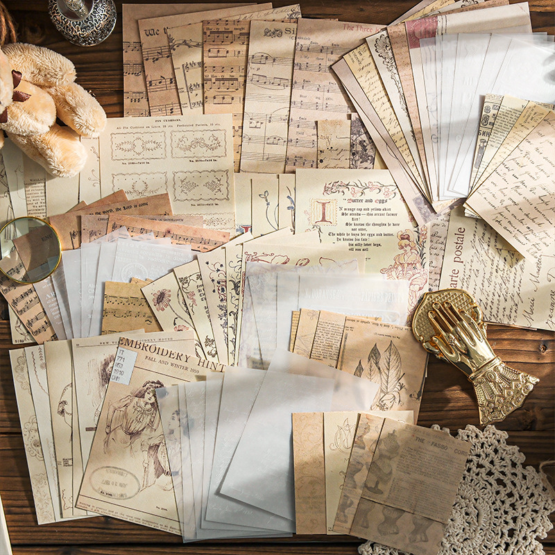 Vintage Scrapbooking Craft Pap - Art Craft Journal review and price