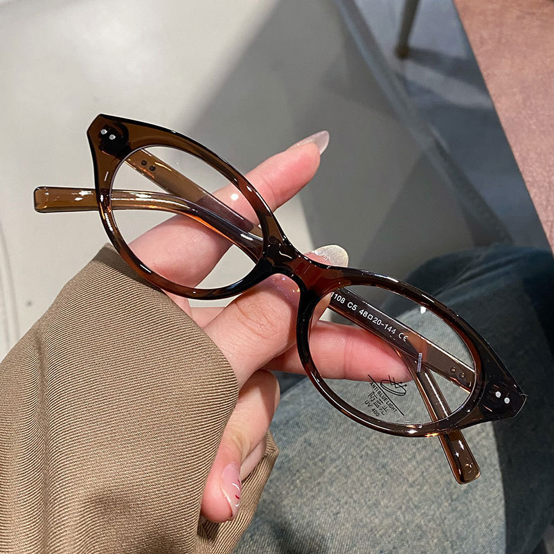 Women Retro Cat Eye Glasses Y2 - Art Craft Glasses review and price