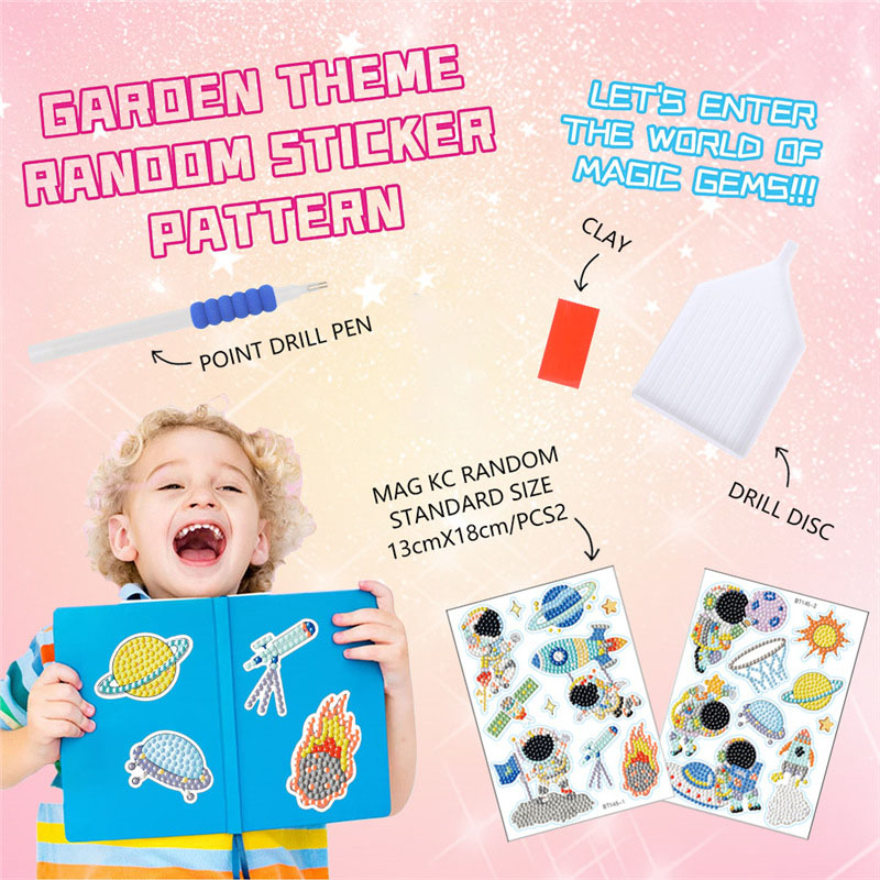 Space Diamond Art Kit For Kids - Art And Craft Rocket review and price