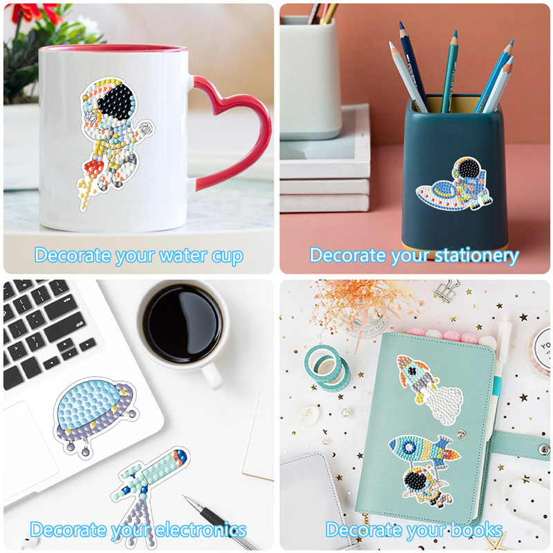 Space Diamond Art Kit For Kids - Art And Craft Rocket review and price