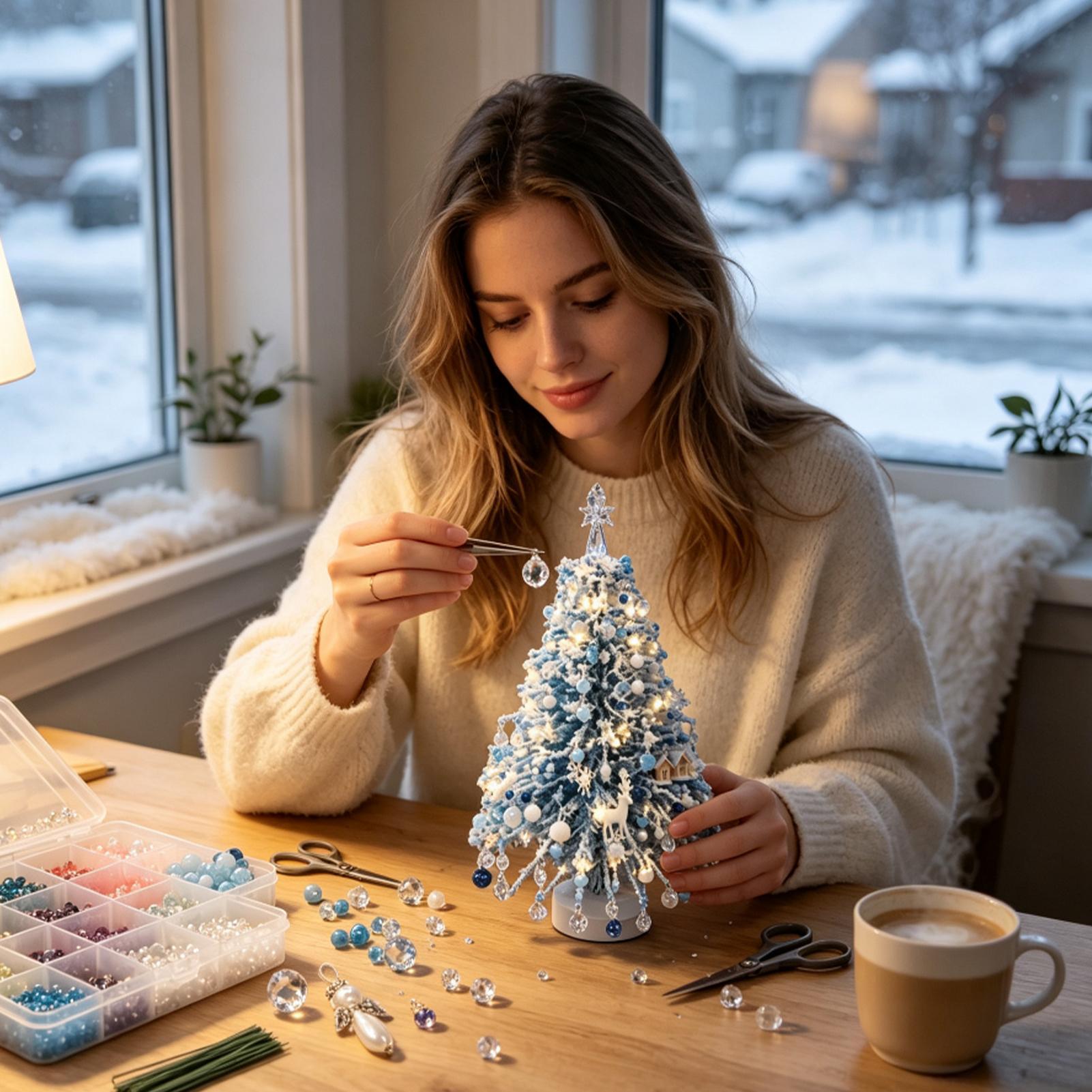 Christmas Tree Beading Art Win - Art Craft Winter review and price