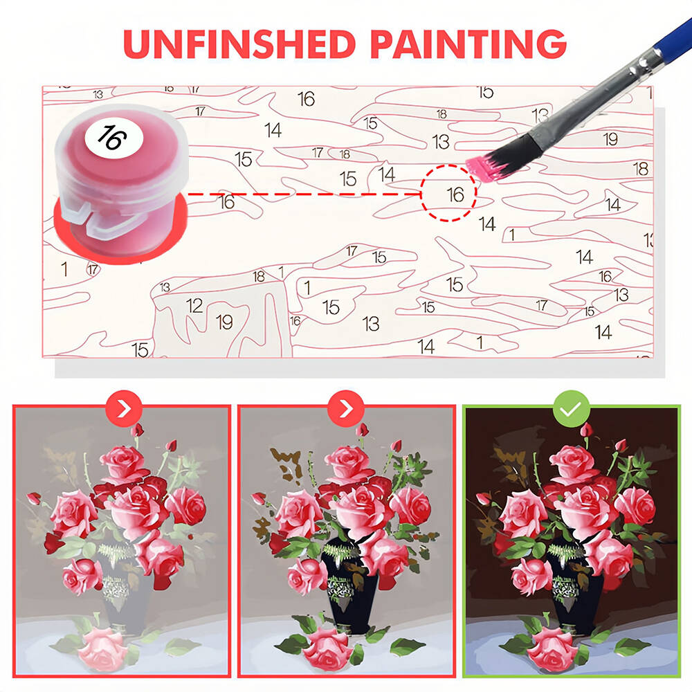 Huacan DIY Digital Oil Paintin - Art Craft Winter review and price
