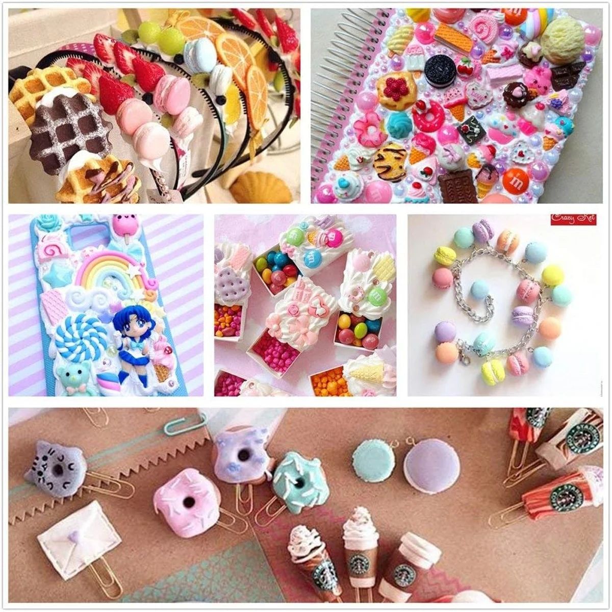 30pcs Random Candy Slime Charm - Art Craft Items review and price