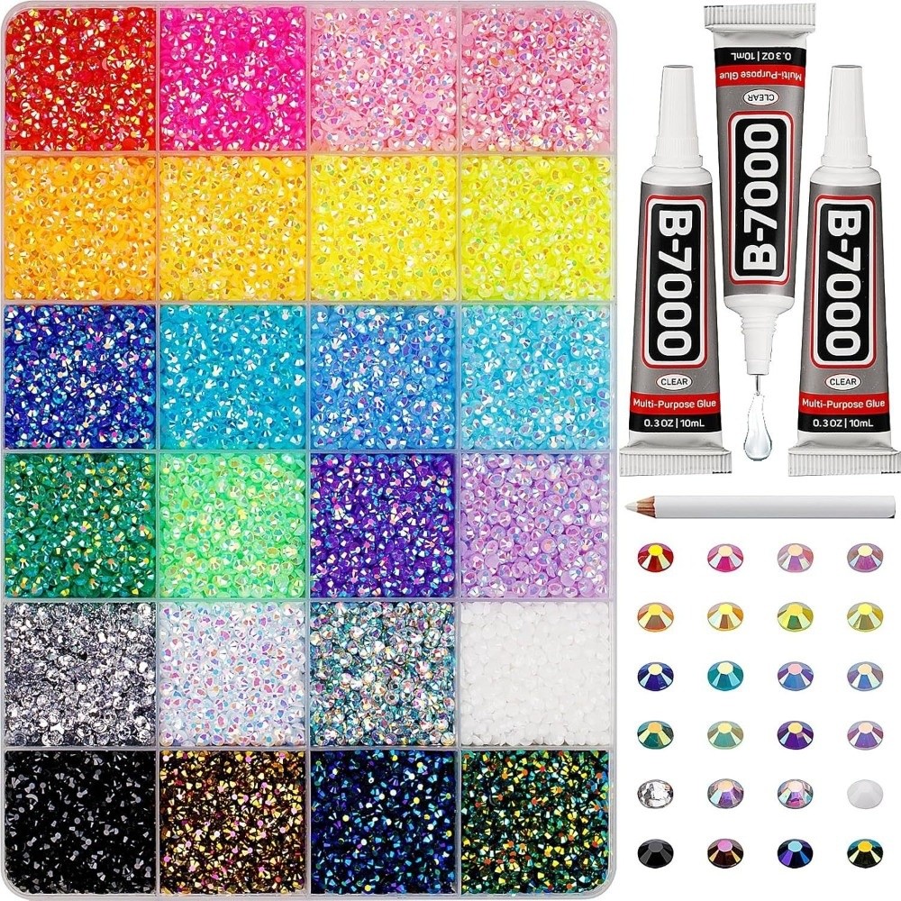 Multicolor Resin Rhinestone Ki - Art Craft Items review and price
