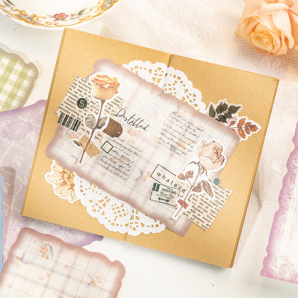30sheets Vintage Scrapbook Pap - Art Craft Journal review and price