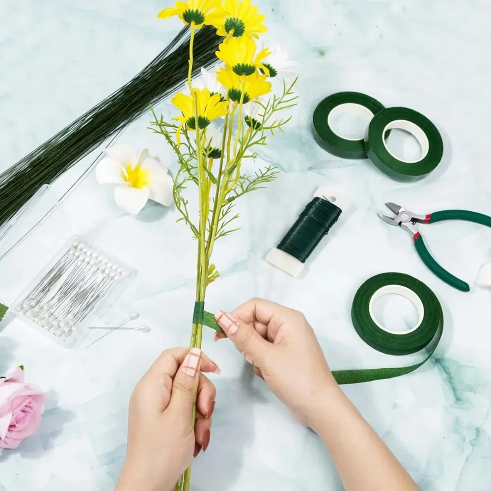 Green Beautiful Floral Tapes 1 - Art Craft Items review and price