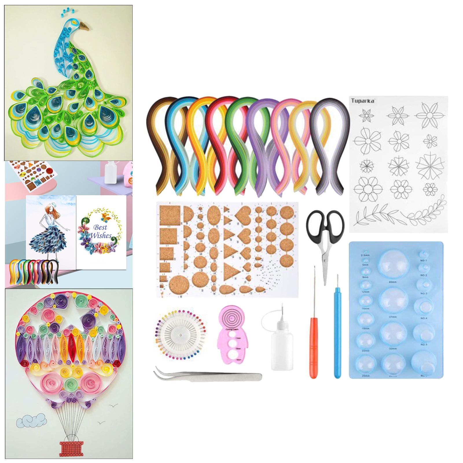 Paper Strips Quilling Tool Gra - Quilling Paper Strips review and price