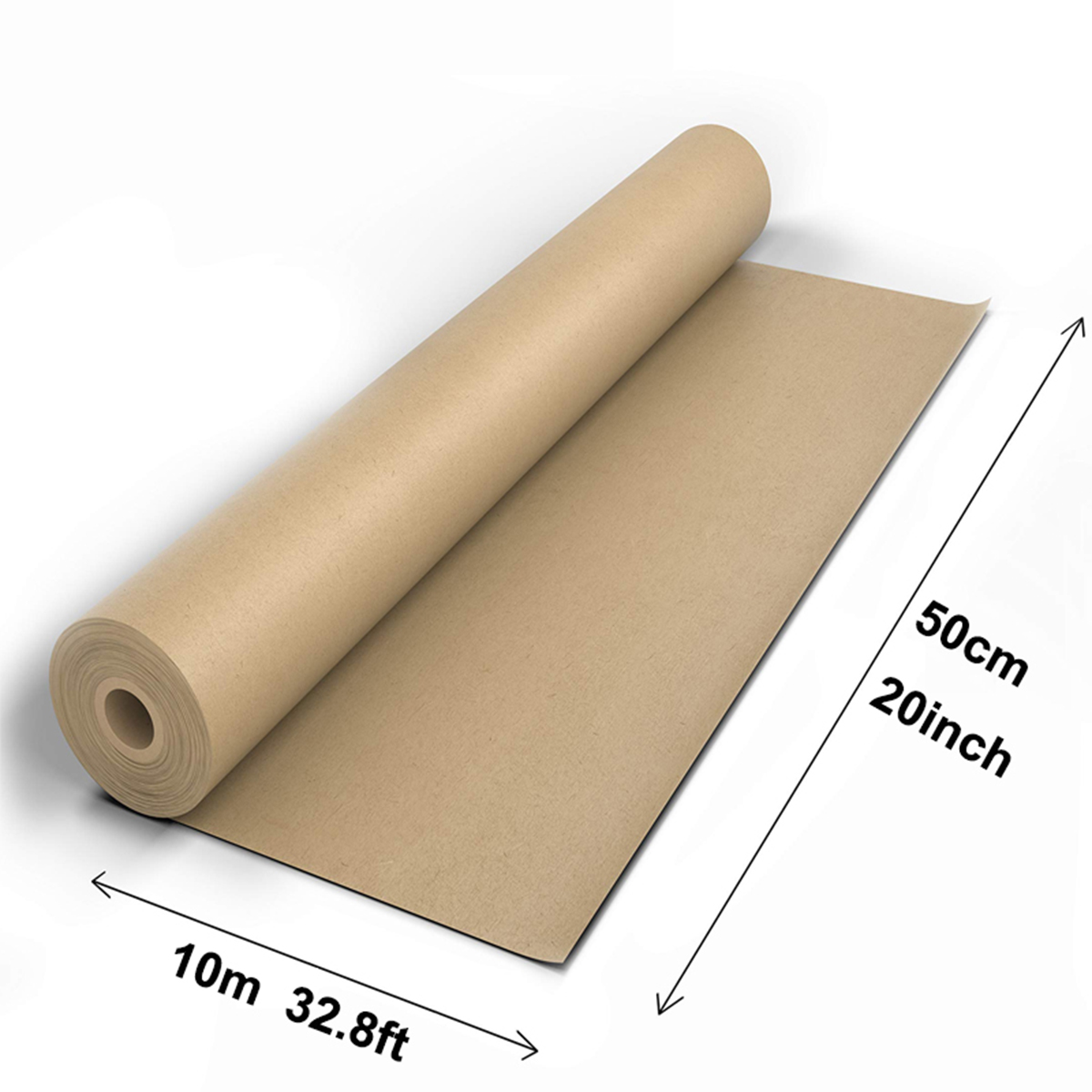 1 Roll of Brown Eco Kraft Pape - Art And Craft Recycle review and price