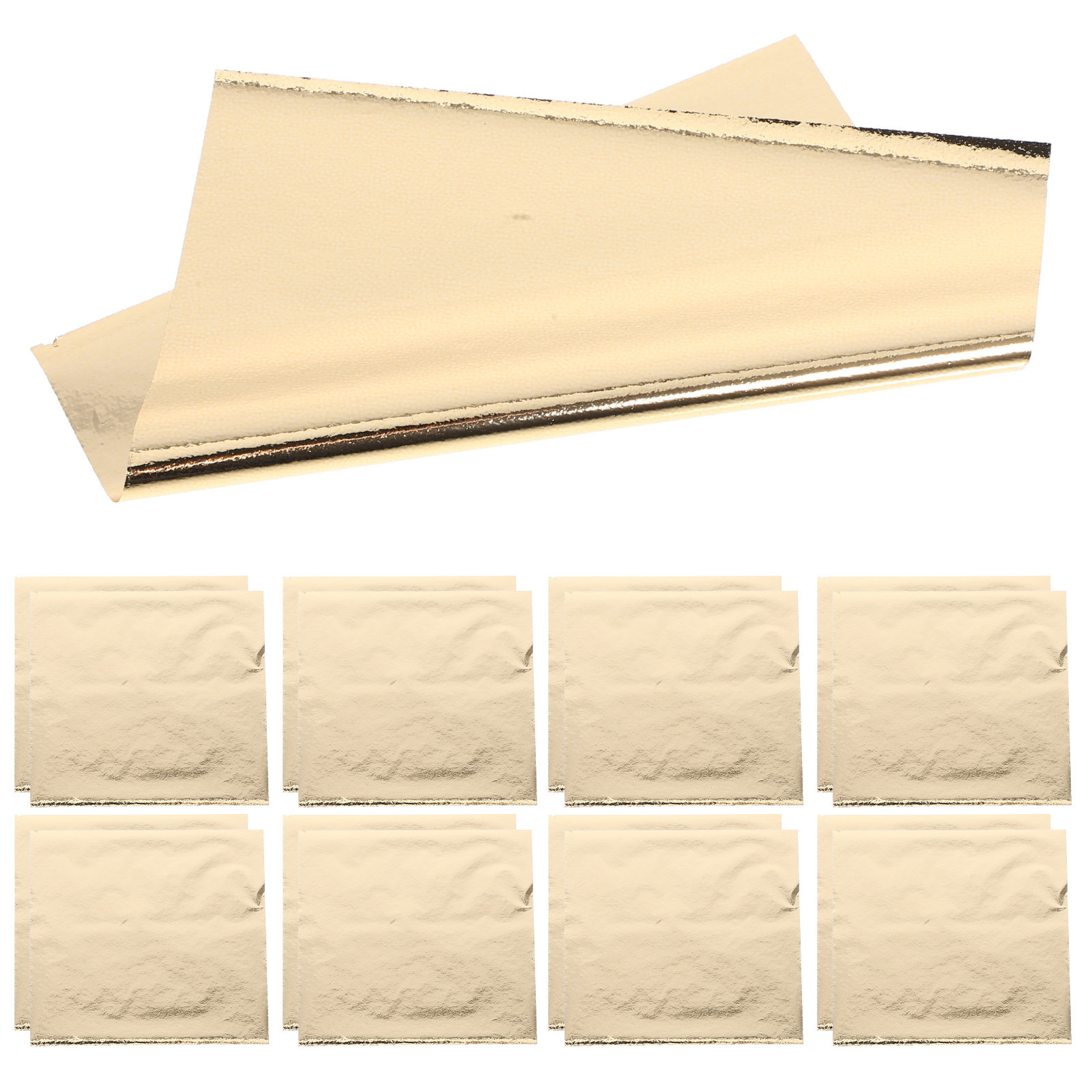 100Pcs Craft Foil Sheets Imita - Art Craft Leaves review and price
