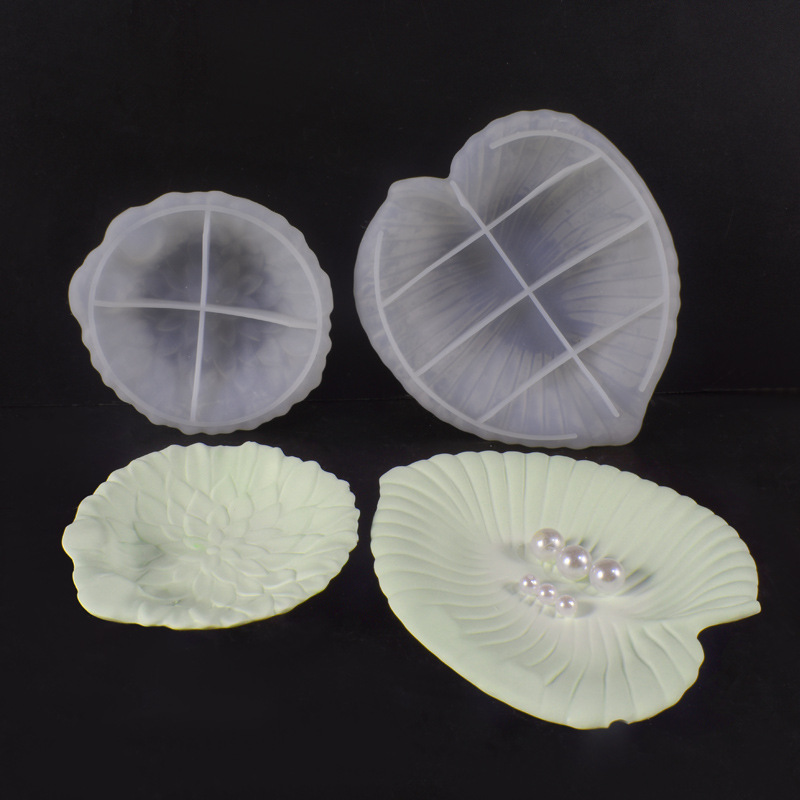 Plaster Cement DIY Leaf Dish M - Art Craft Leaves review and price