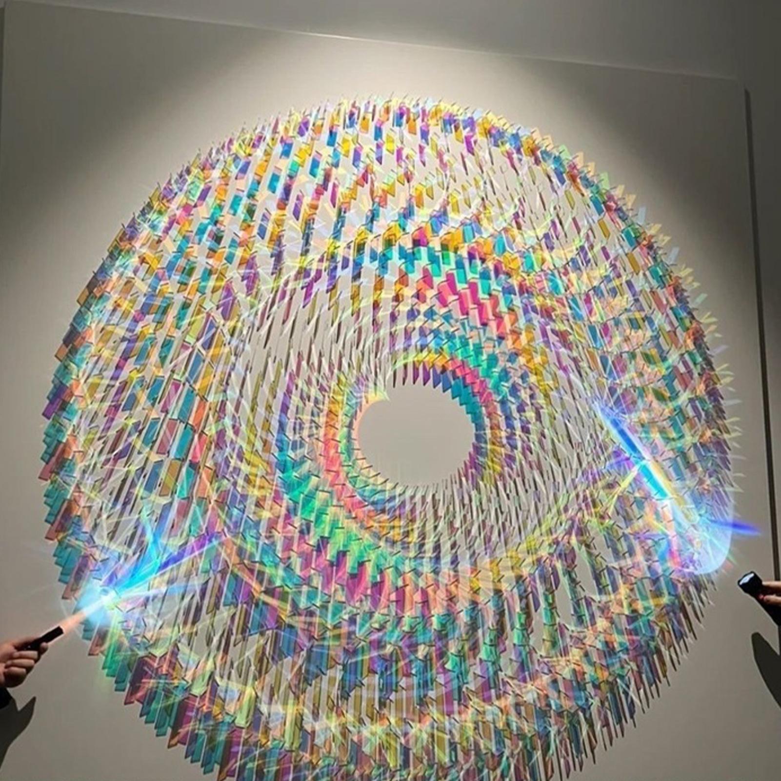 50/100Pcs Mini Rainbow Hologra - Artwork Craft review and price