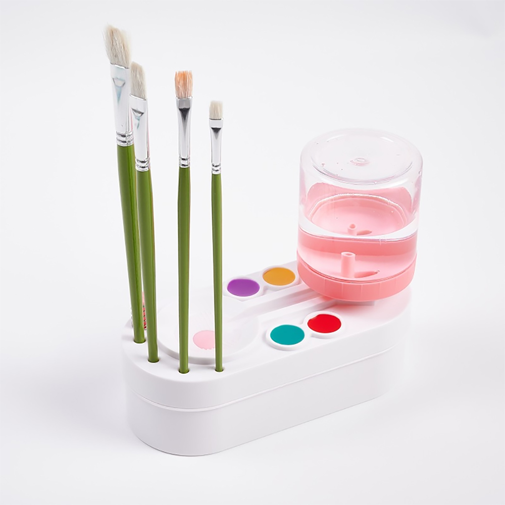 Paint Brush Cleaner With Drain - Watercolor Brush Pen review and price