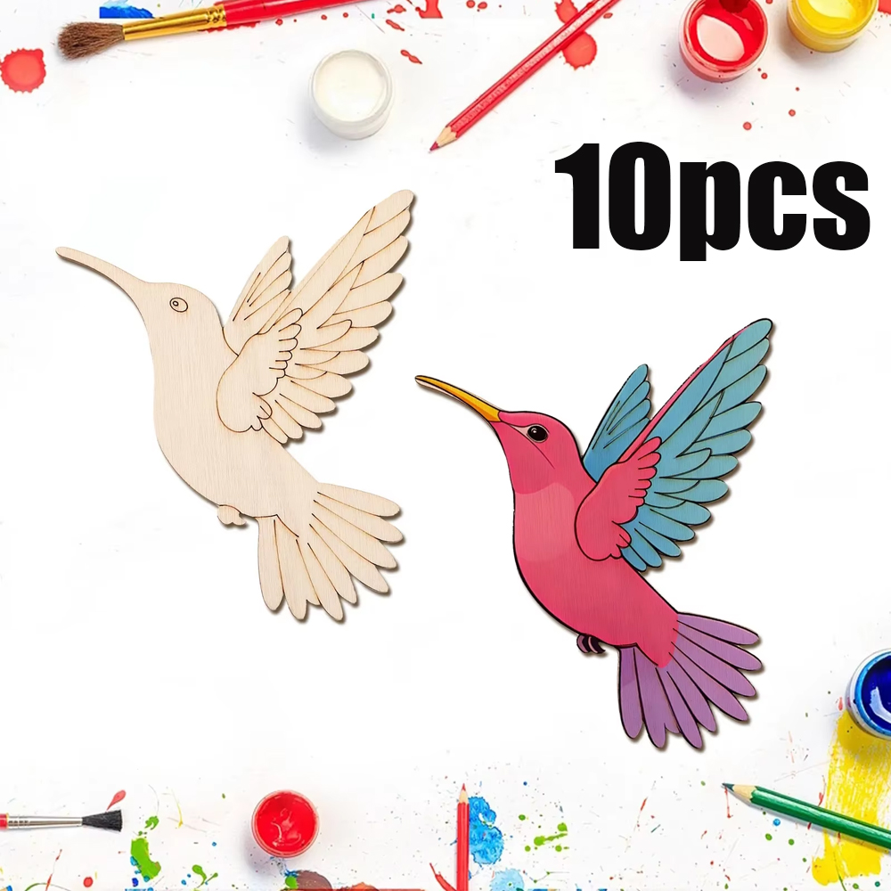 10pcs Unfinished Wood Animal B - Art Craft Home review and price