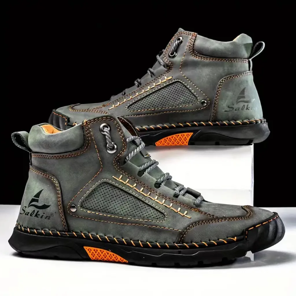 Men's Hand-stitched Boots Plus - Artwork Craft review and price