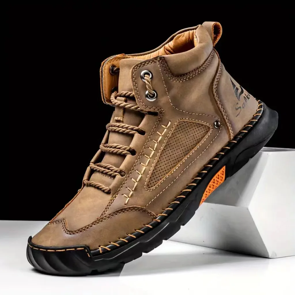 Men's Hand-stitched Boots Plus - Artwork Craft review and price