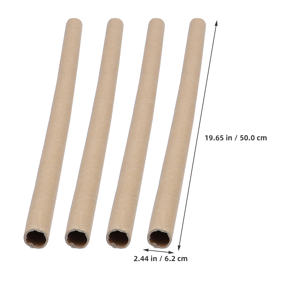 4Pcs Thick Paper Roll Tube Bla - Art Craft School review and price
