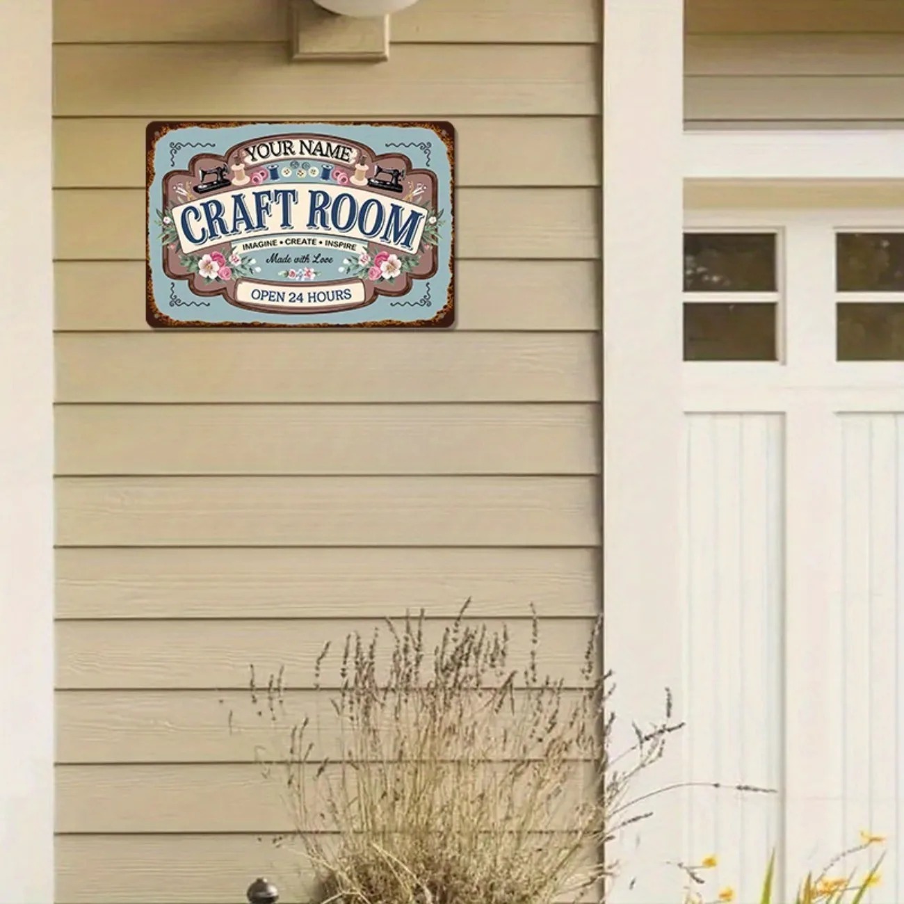 Custom Name Metal Craft Room S - Art Craft Home review and price